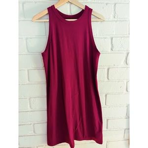 Racerback tank dress